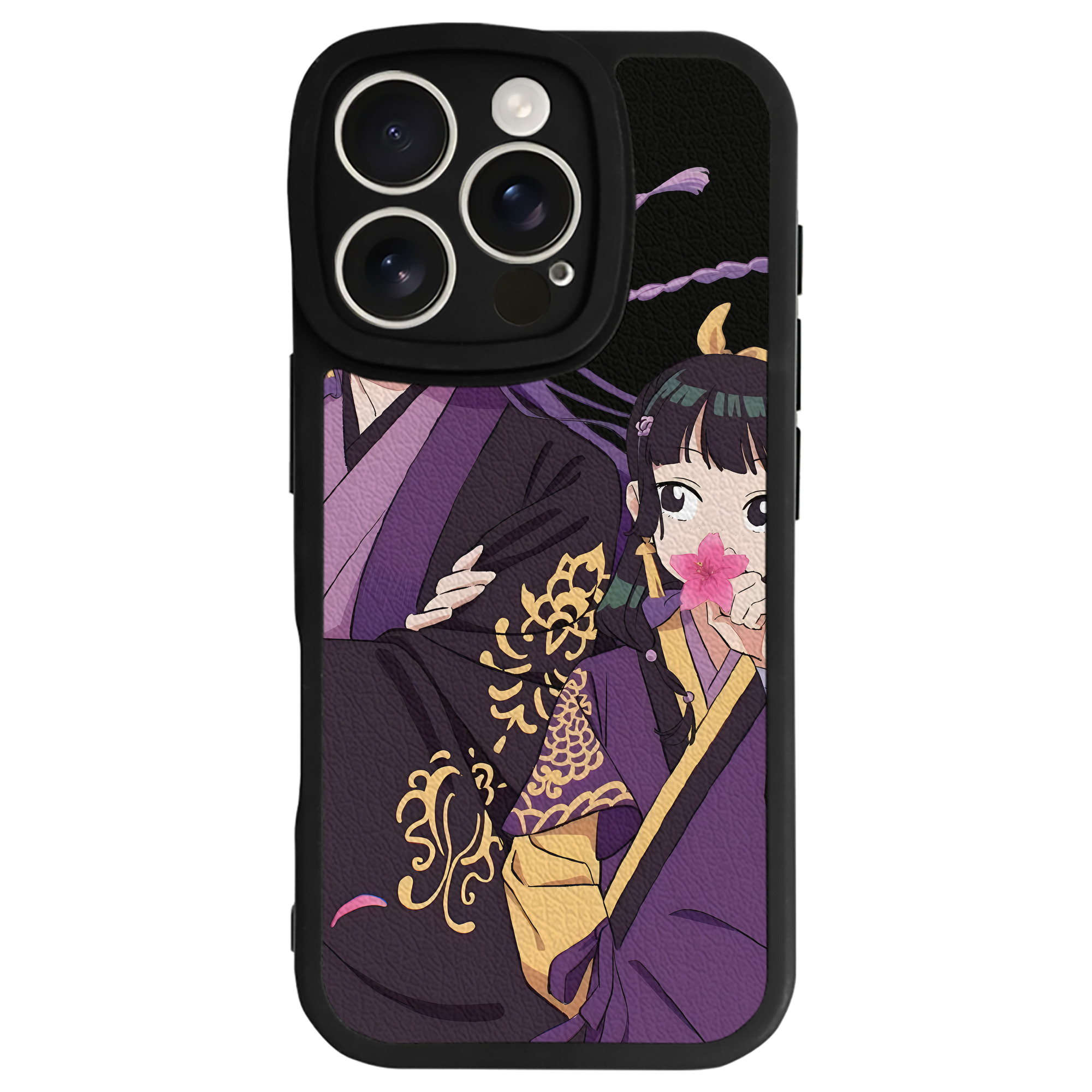 （画像用） 薬屋のひとりごと The Apothecary Diaries 【iPhone 16シリーズ対応】シリコンスマホケース（レザー調） 材質：シリコン